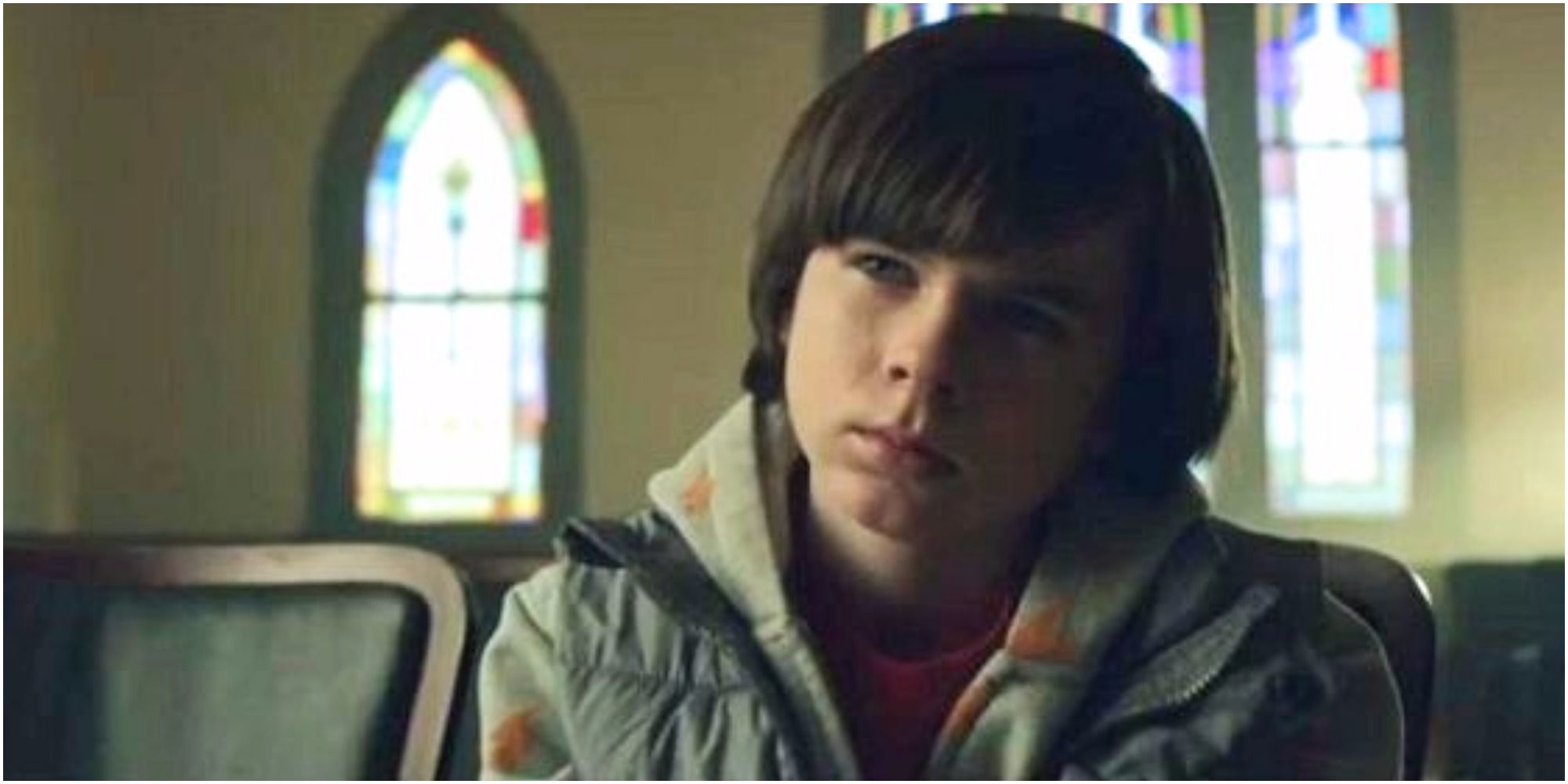 Chandler Riggs starred in an adaptation of Stephen Kings Gramma in 2014. Called Mercy.