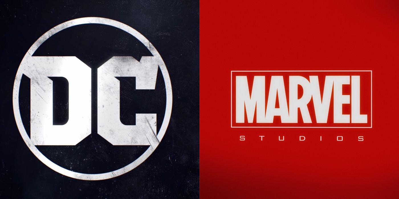 DC and Marvel logos