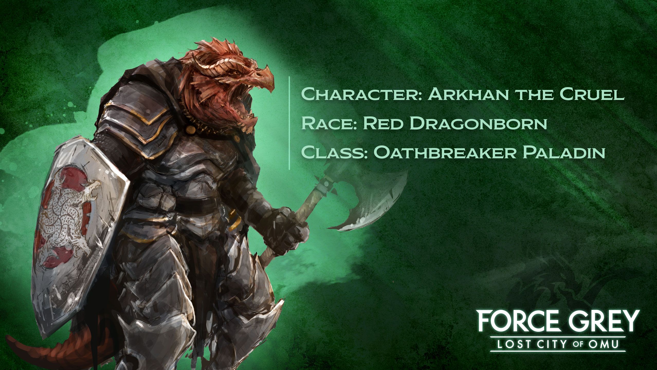 DnD Force Grey - Joe Manganiello