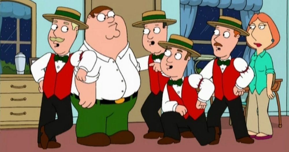 Family Guy Barbershop Quartet You've Got Aids