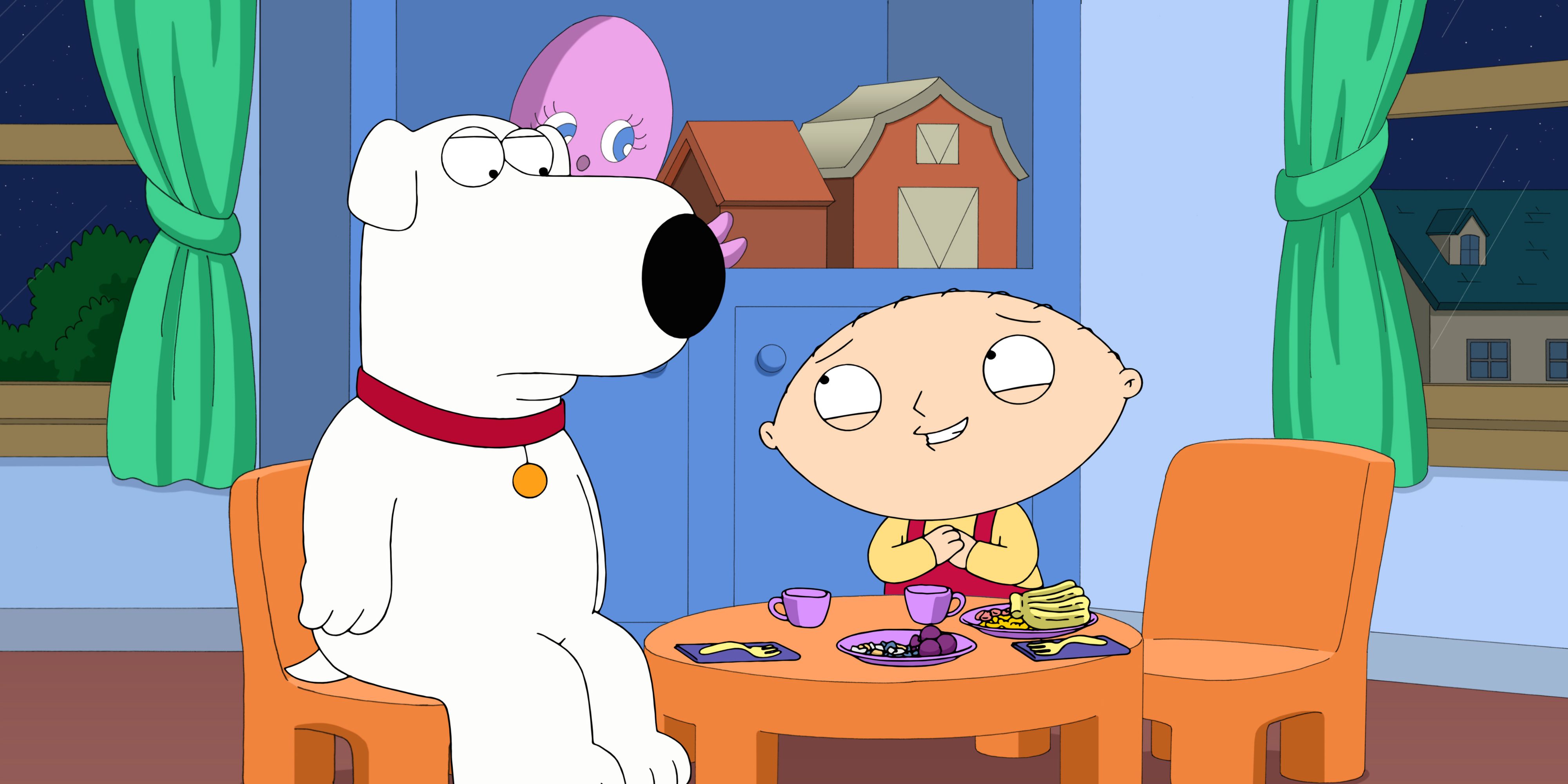 Family Guy Stewie and Brian
