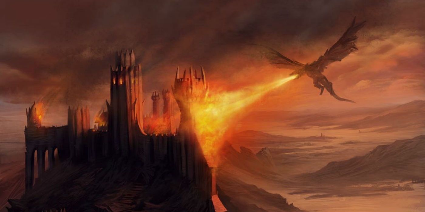 Game of Thrones Balerion Burns Harrenhal