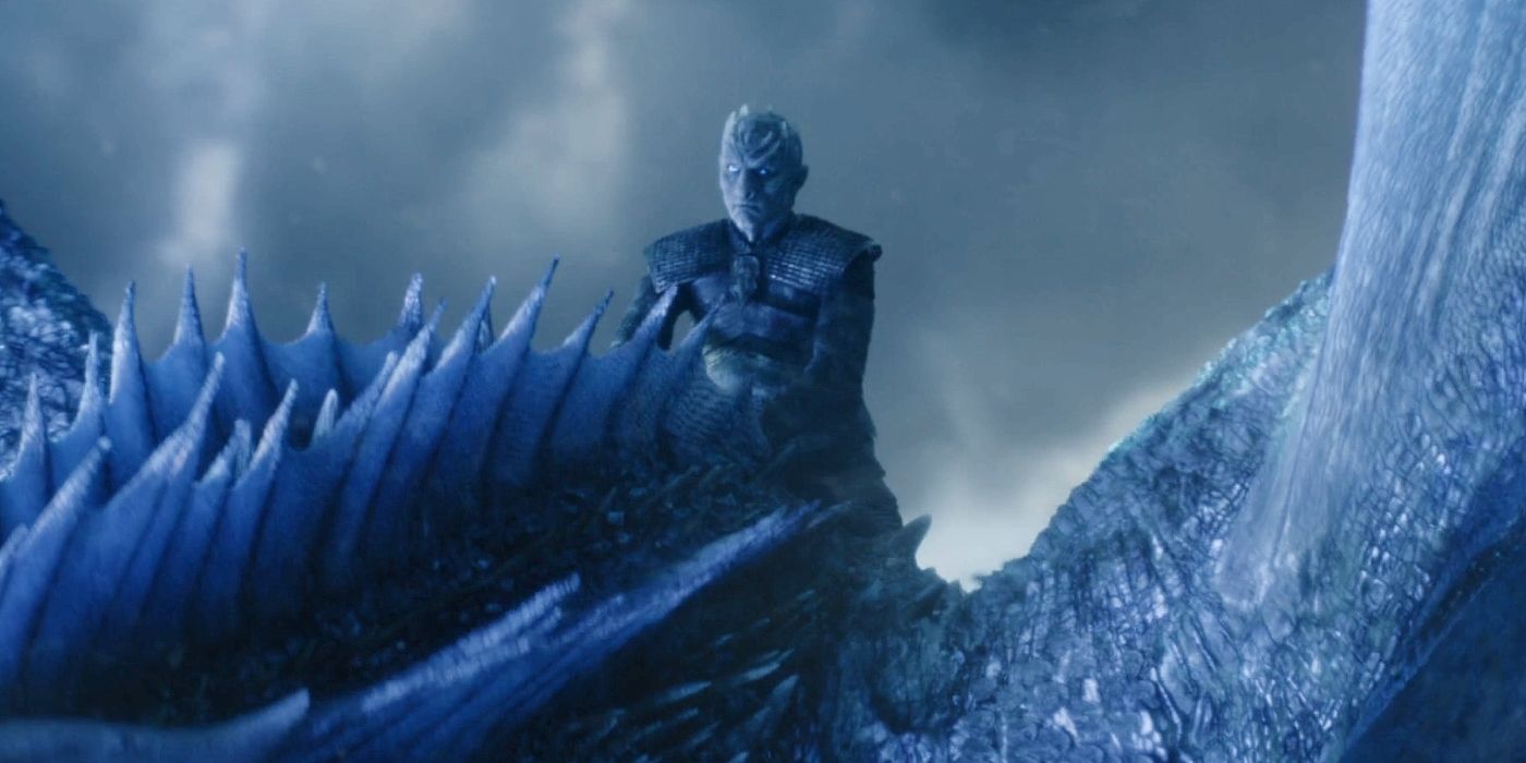Game of Thrones - The Night King on his Ice Dragon