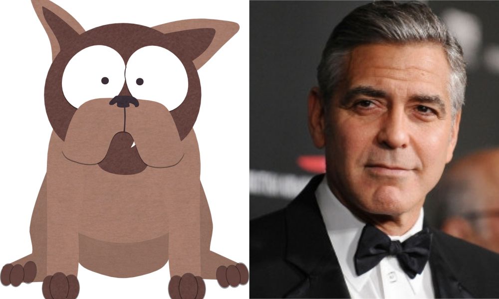 George Clooney and Spanky