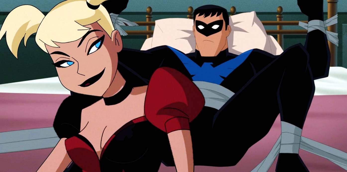 Harley quinn and nightwing