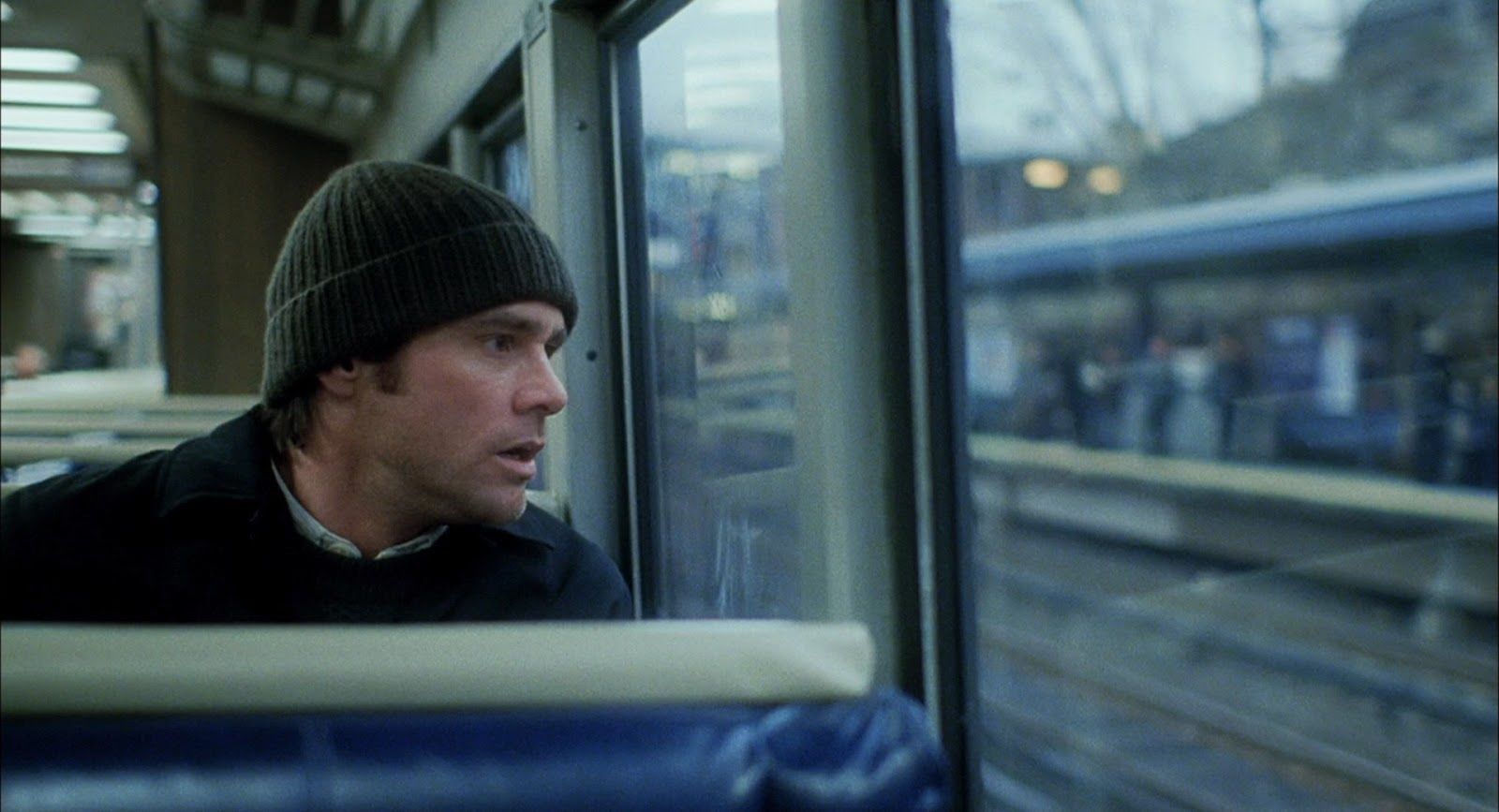 Jim Carrey in Eternal Sunshine of the Spotless Mind