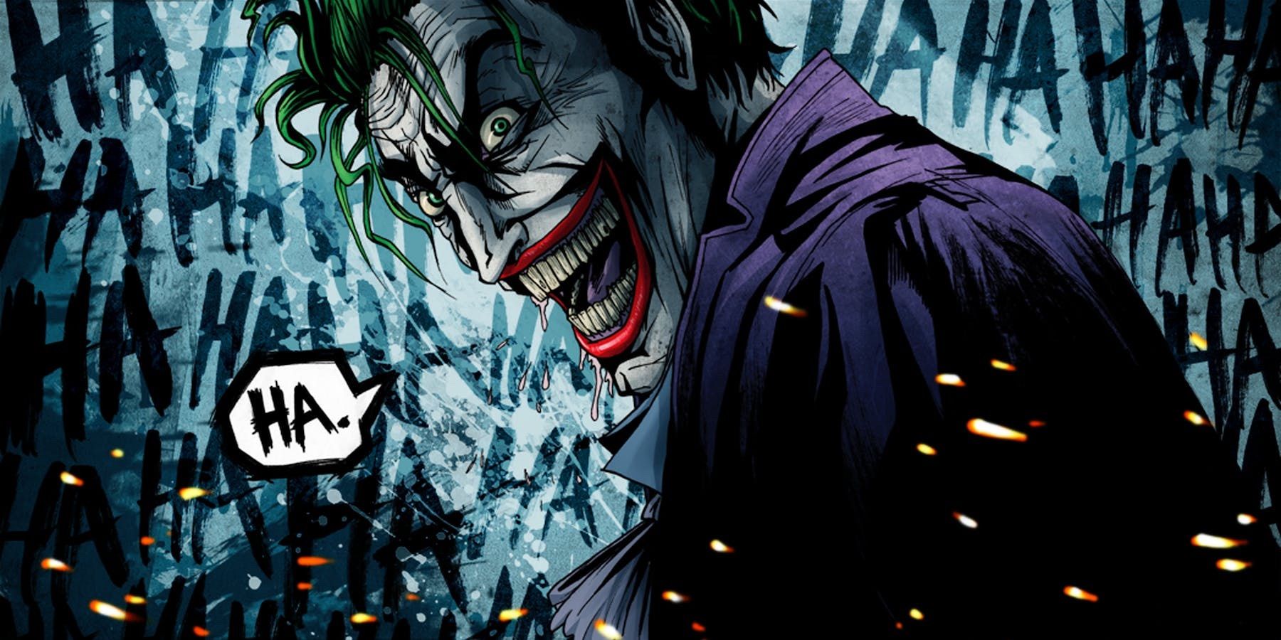Joker Laughing DC Comics