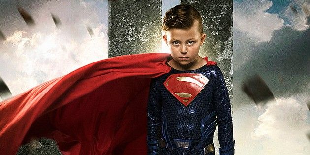 Josh Rossi Photoshoot Young Superman in Justice League
