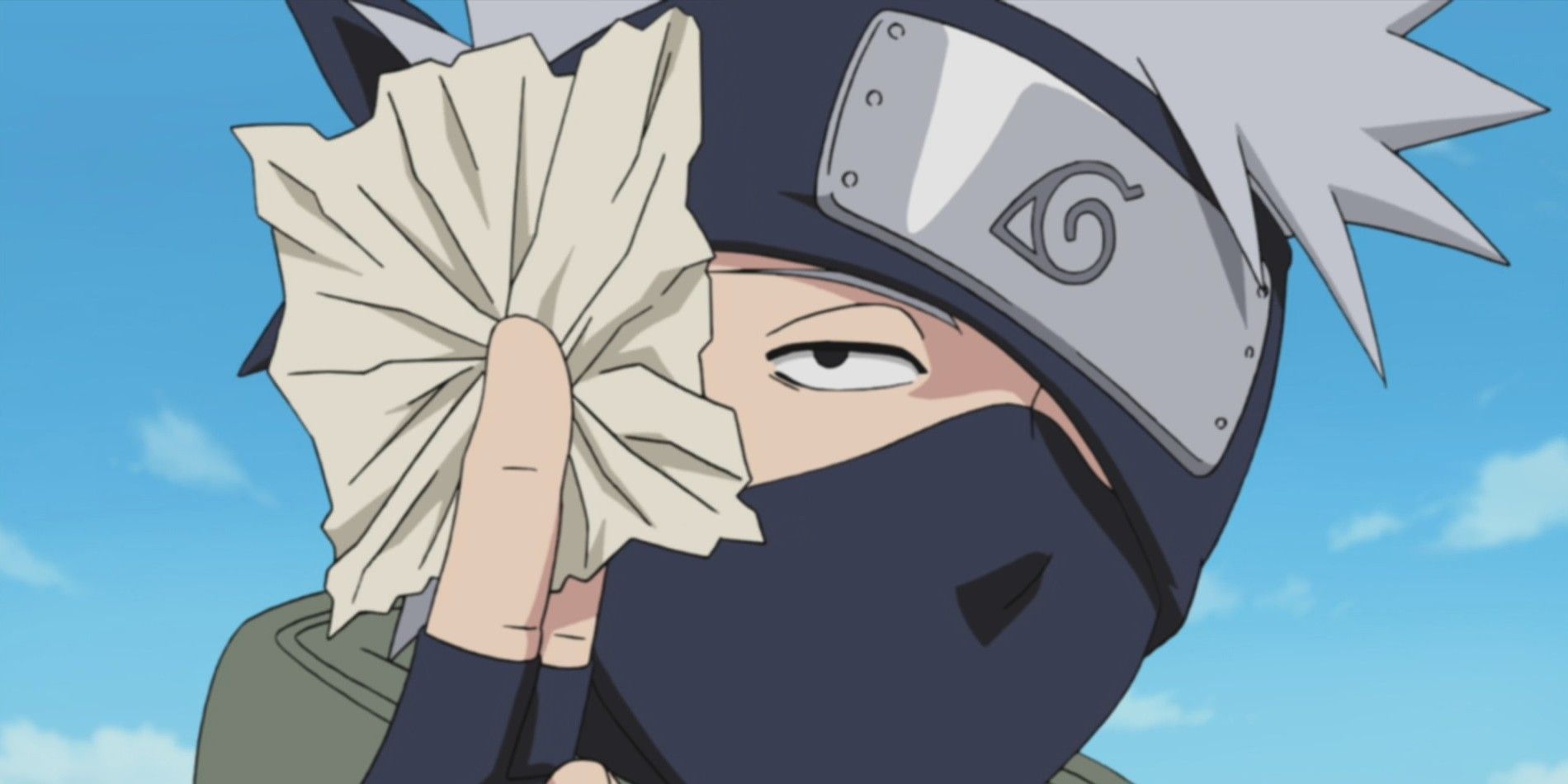 Kakashi's Chakra Paper in Naruto