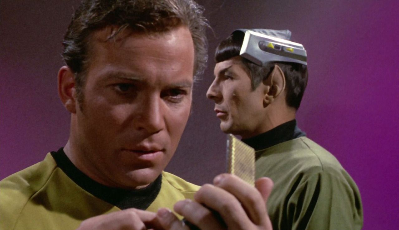 Kirk and Spock in Spock's Brain - Star Trek