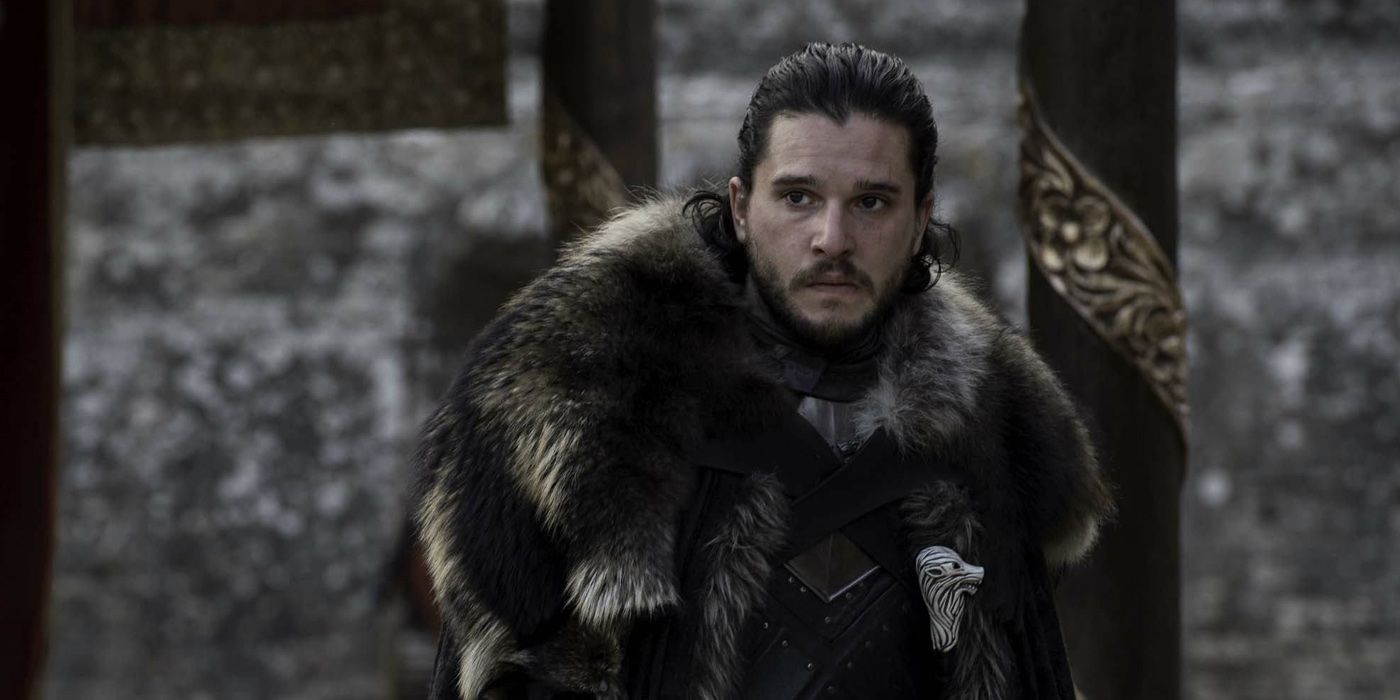 Kit Harrington as Jon Snow in the Game of Thrones finale