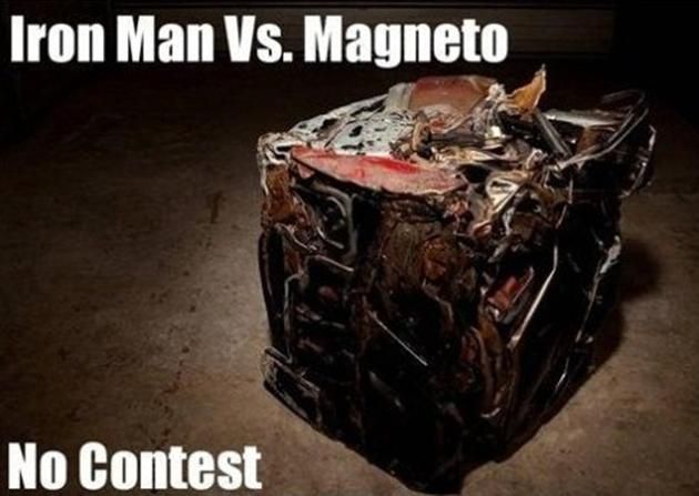 MCU memes Iron Man vs Magneto