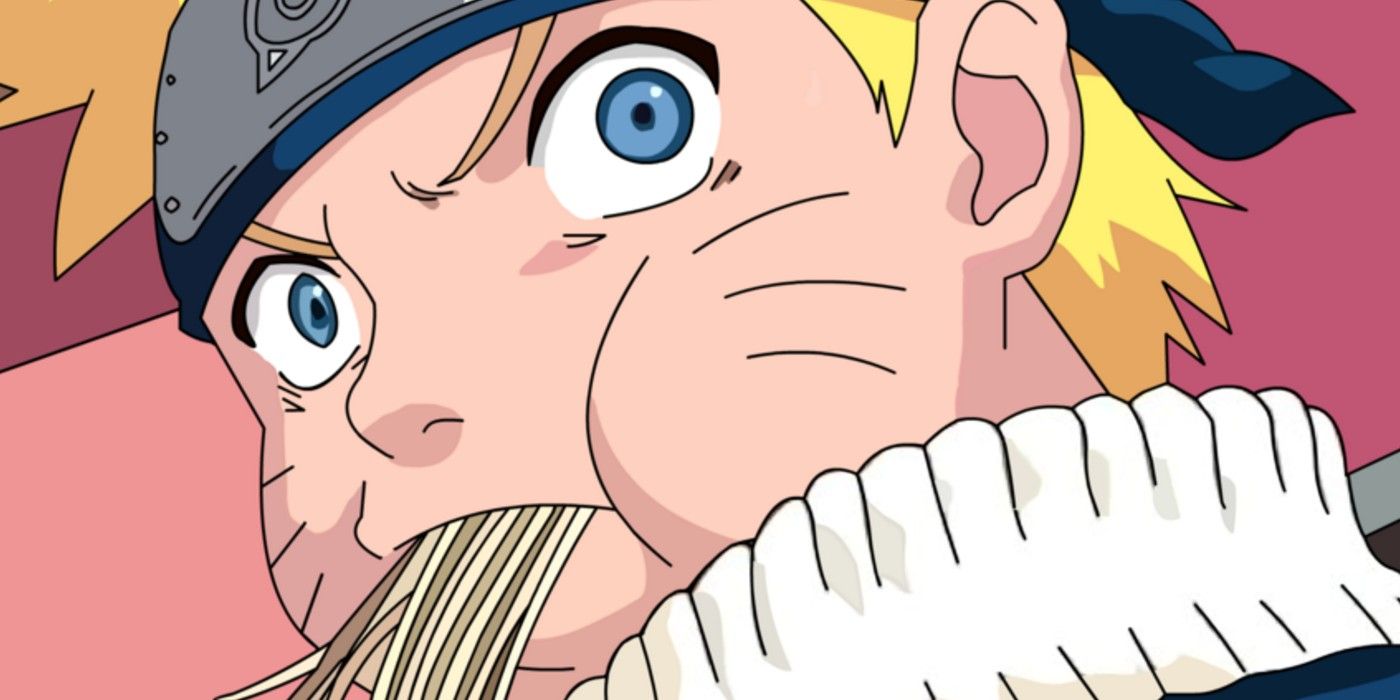 Naruto Uzumaki Eating Ramen
