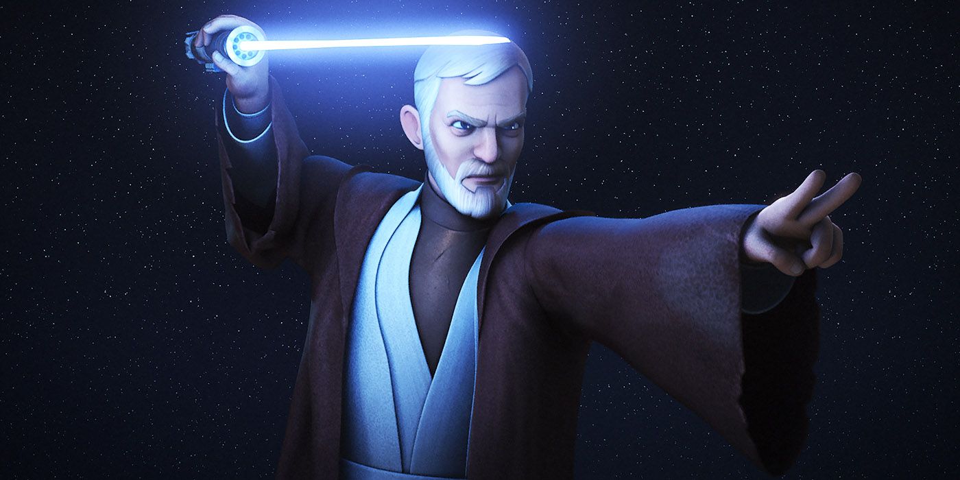 Obi-Wan Kenobi as he appeared on Star Wars Rebels.