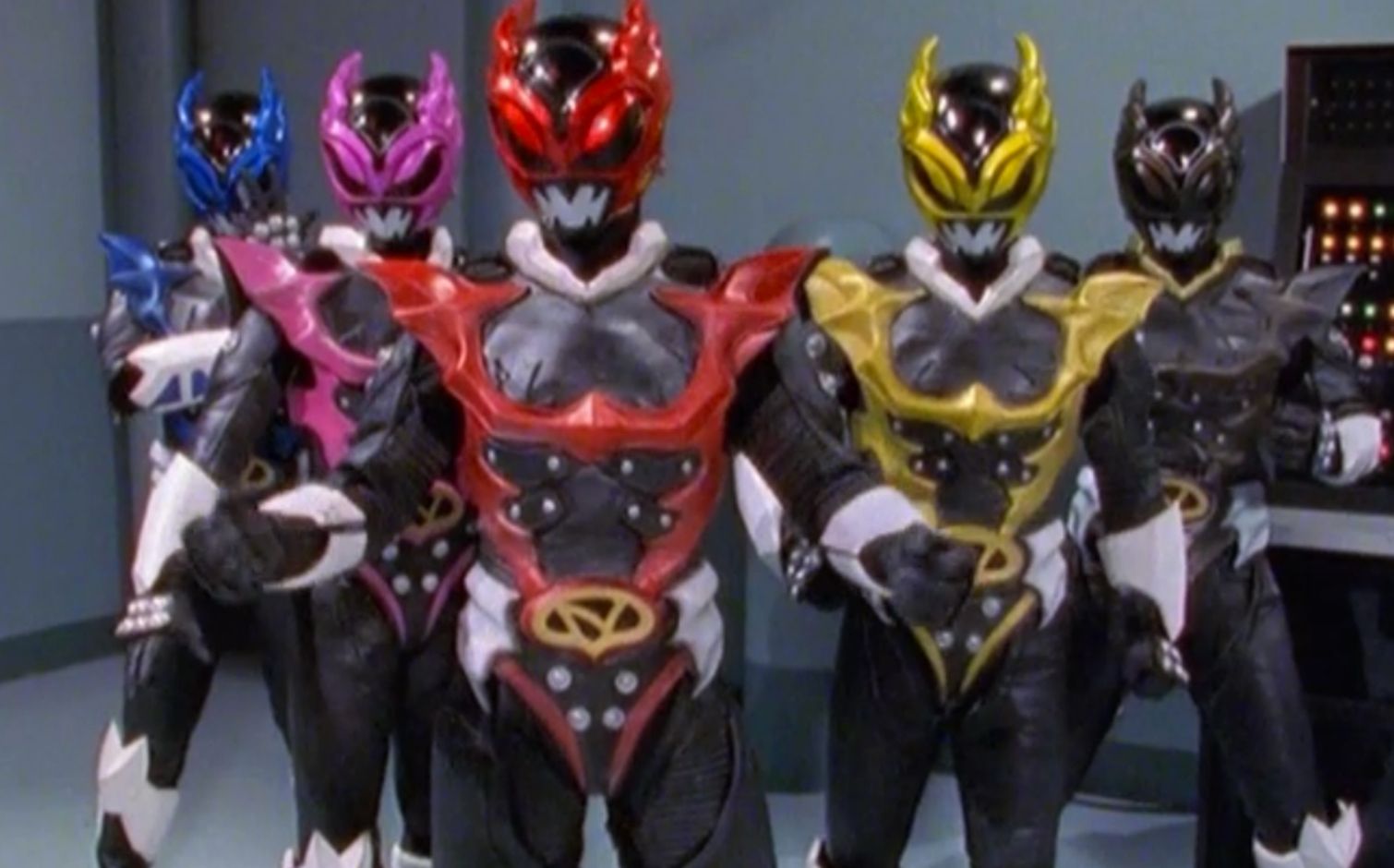 Power Rangers In Space and Lost Galaxy Villains Psycho Rangers