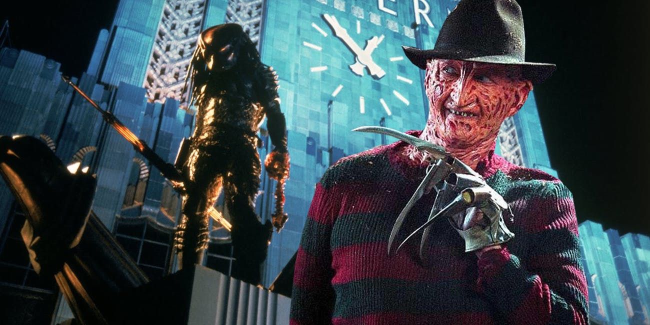 Predator 2 and Freddy Krueger