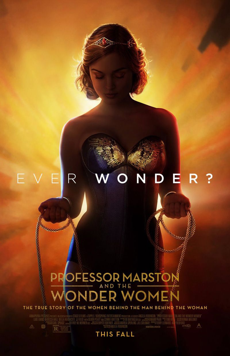 Professor Marston Movie Poster Bella Heathcote
