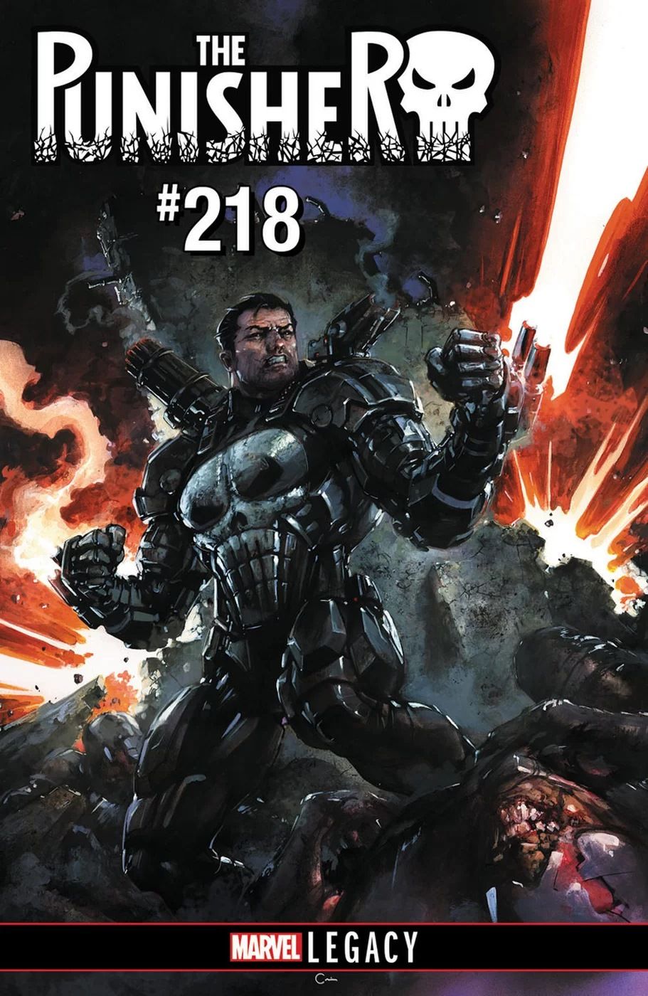 Punisher War Machine Comic Cover