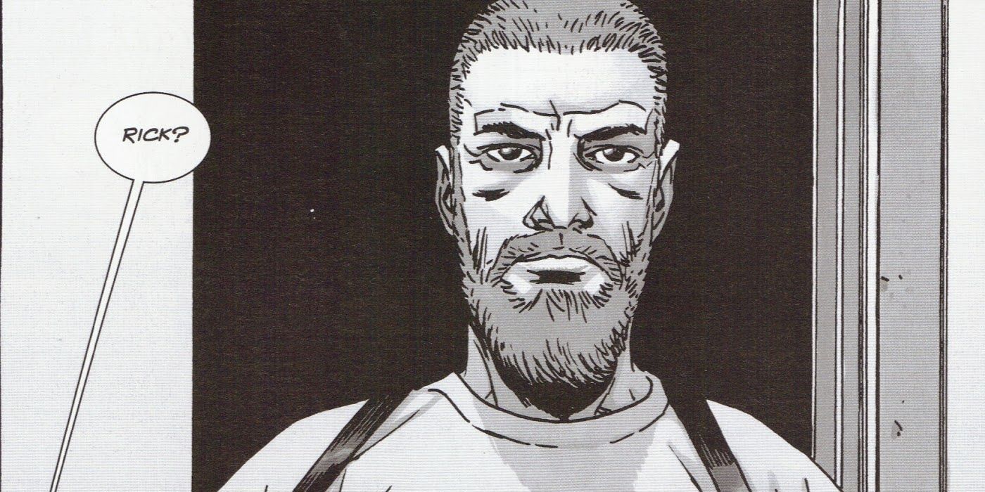 Rick Grimes in The Walking Dead comic