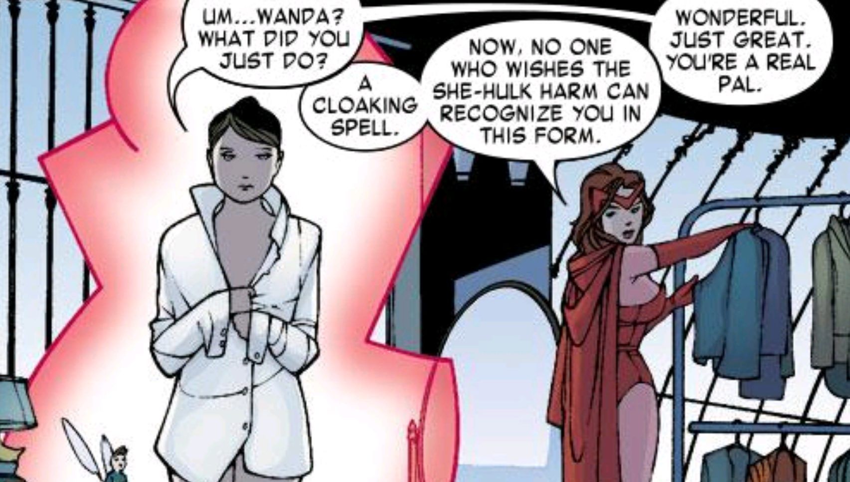 She-Hulk and Scarlet Witch