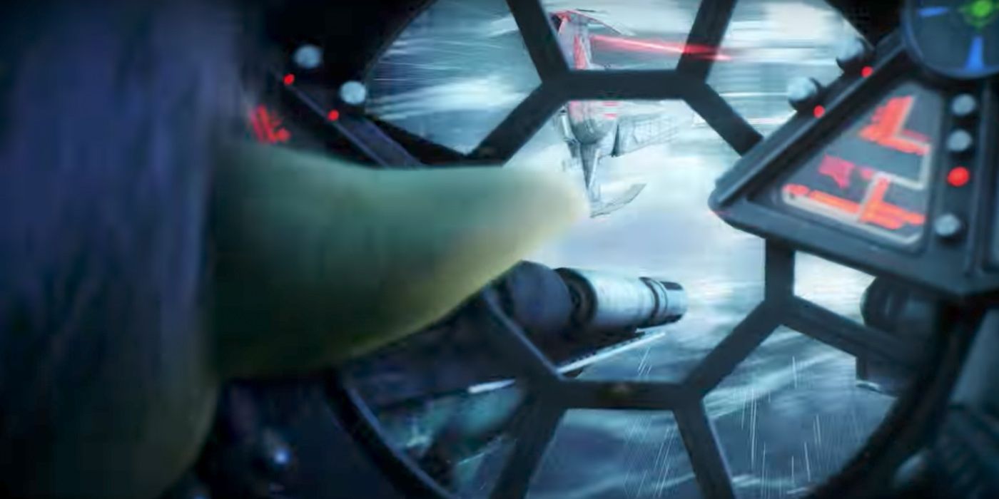 Star Wars Battlefront 2 Space Battle Yoda