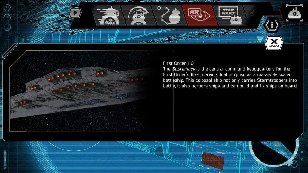 Star Wars The Last Jedi Sphero App Snoke Mega Star Destroyer Back Engines