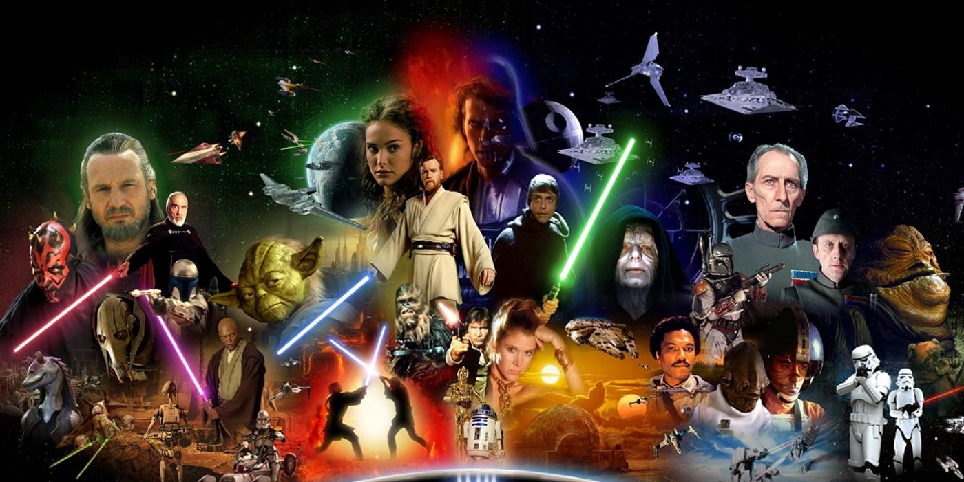 Star Wars saga 1-6