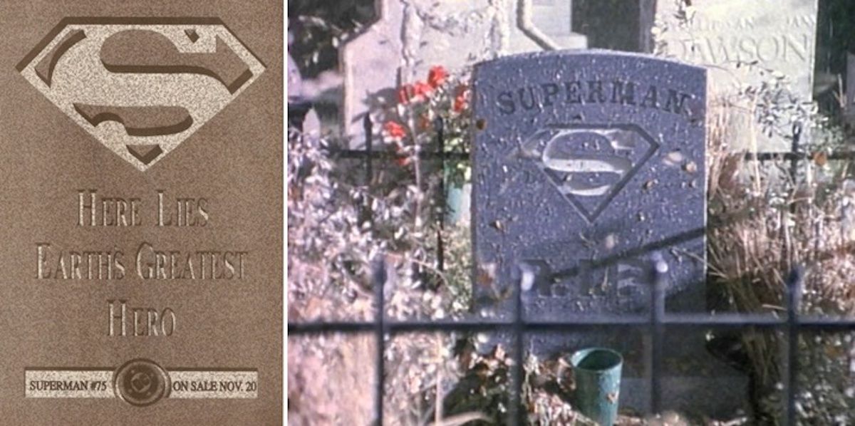 Superman grave