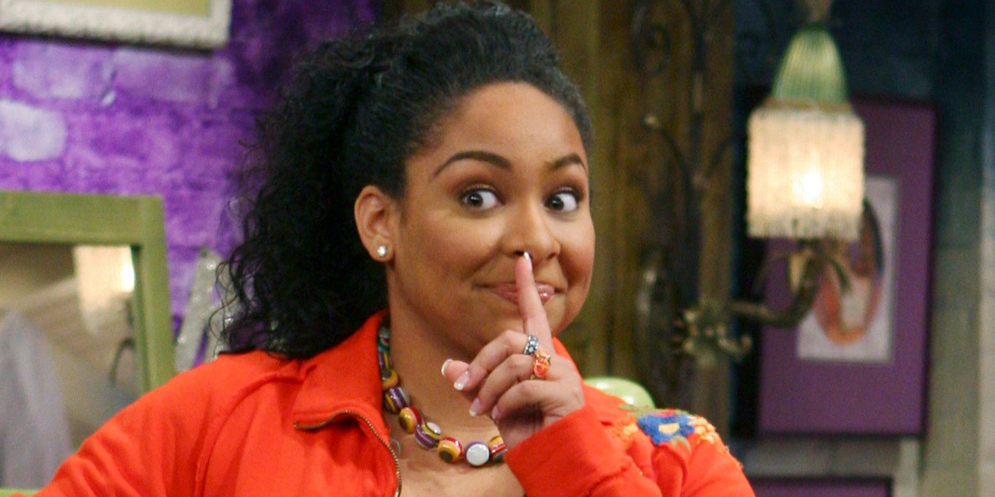 That's So Raven with Raven Baxter-Raven and her secret of seeing the future.