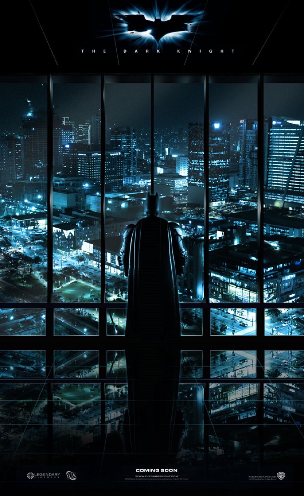 The Dark Knight movie poster mistake