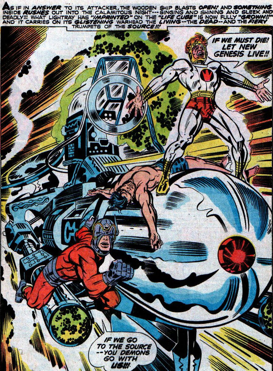 The New Gods The Glory Boat Lightray and Orion