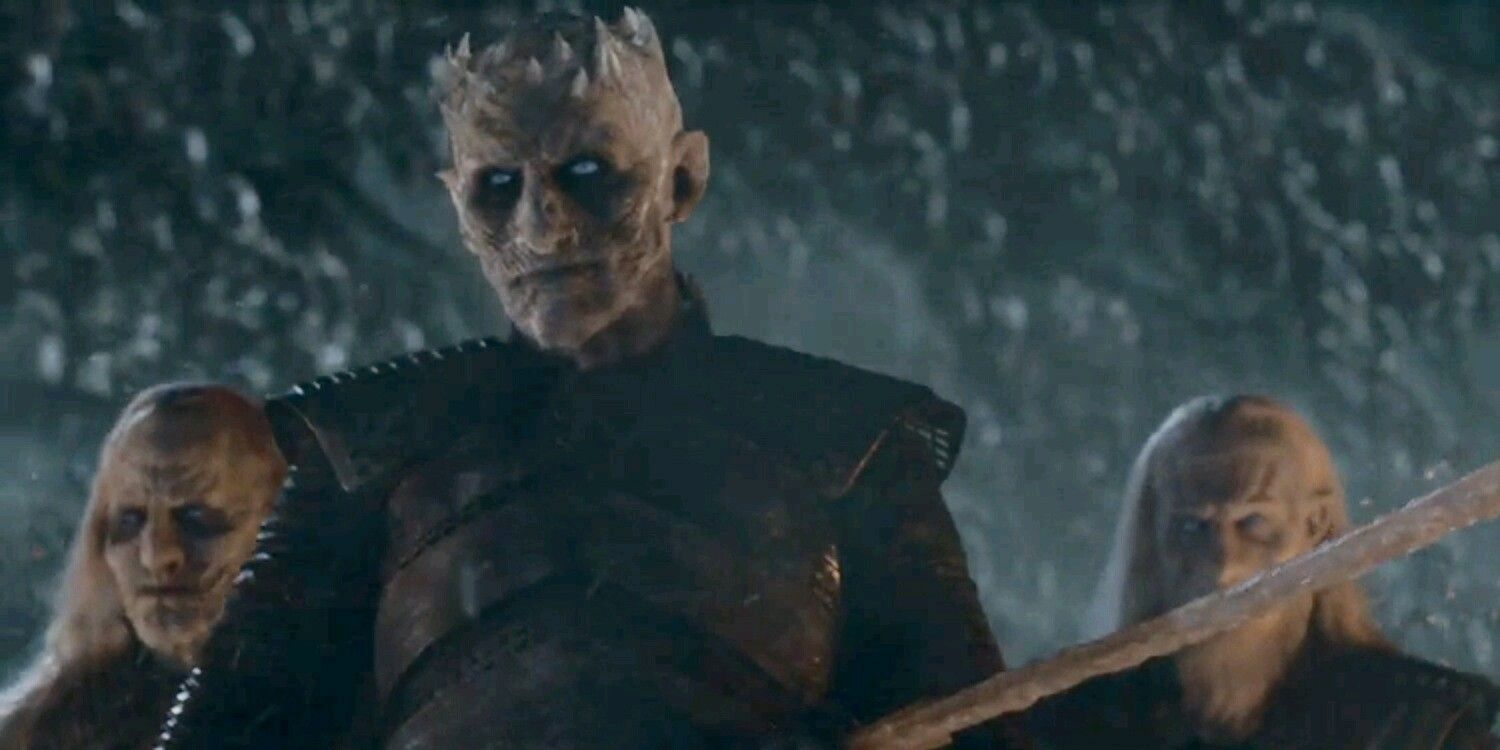 The Night King and White Walkers in Game of Thrones