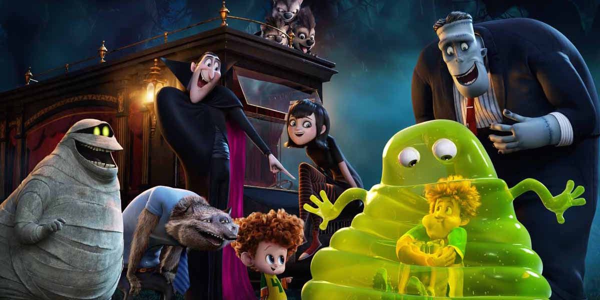 The characters of Hotel Transylvania 2