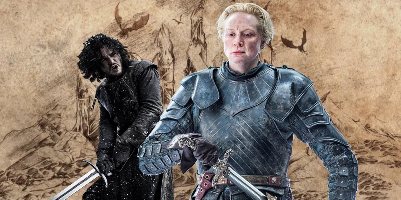 Valyrian Steel Jon Snow and Brienne of Tarth