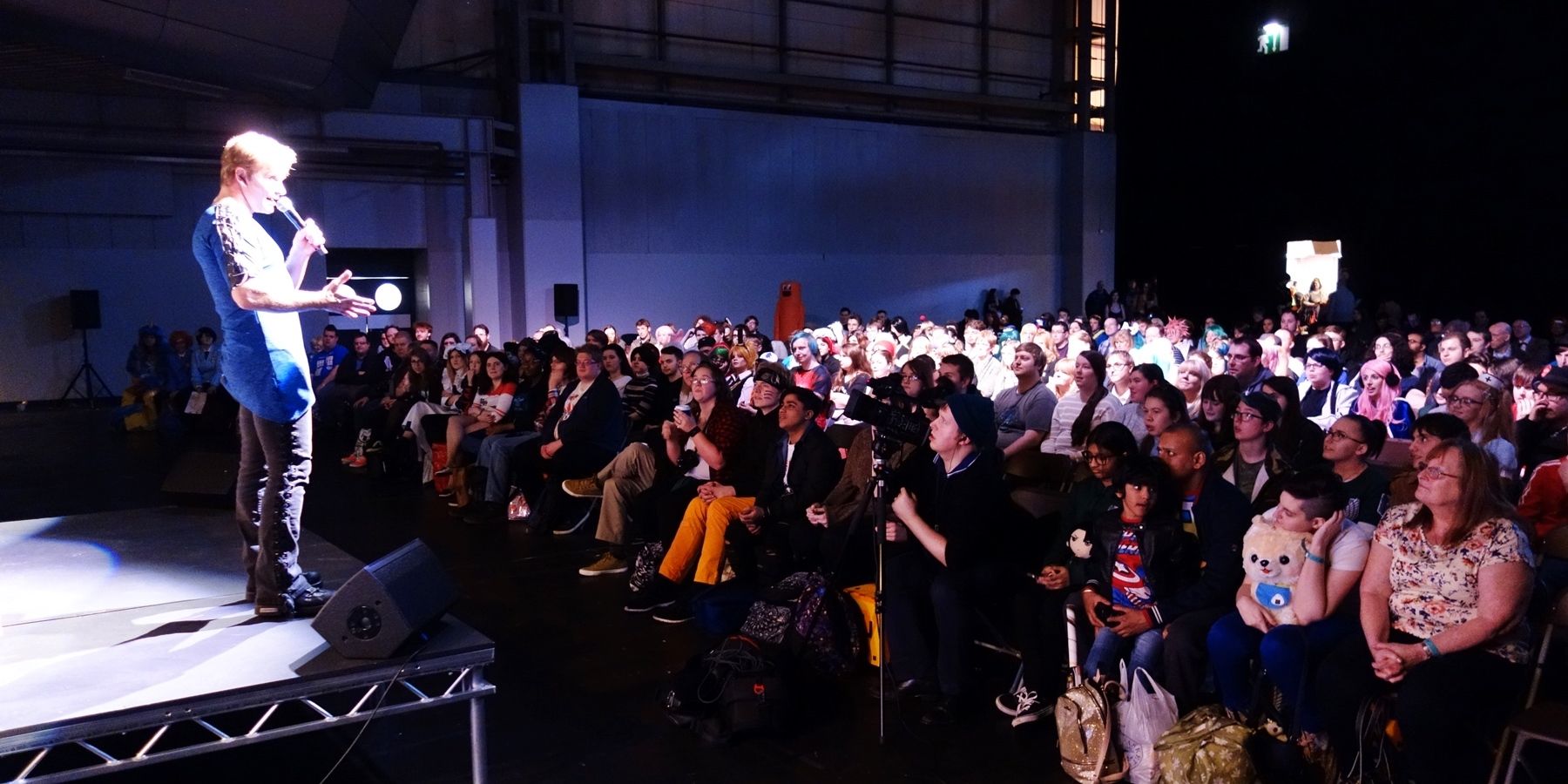 Vic-Mignogna at MCM Birmingham Comic Con (2017) Panel