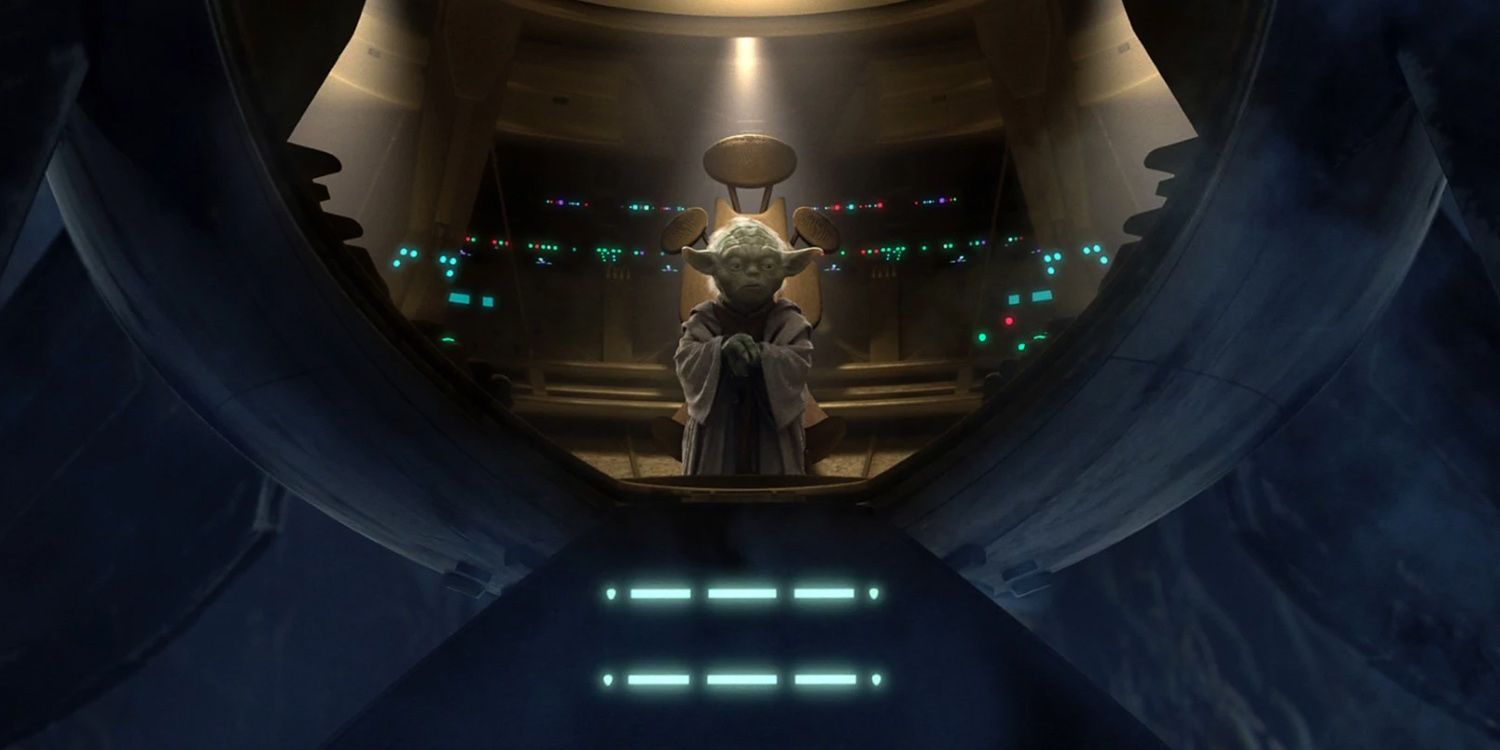 Yoda land on Dagobah in Star Wars Revenge of the Sith Deleted Scene