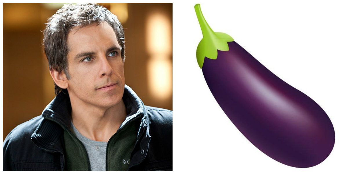 Ben Stiller - Eggplant Emoji