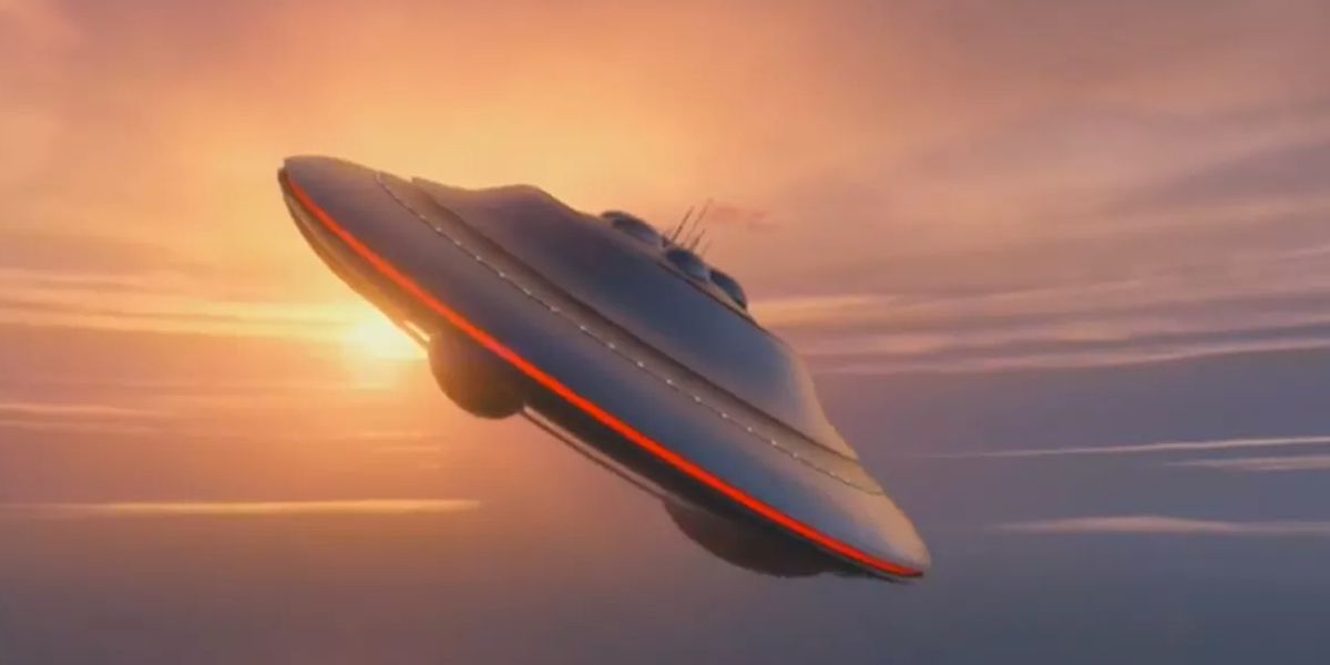 One of GTA 5's many UFOs