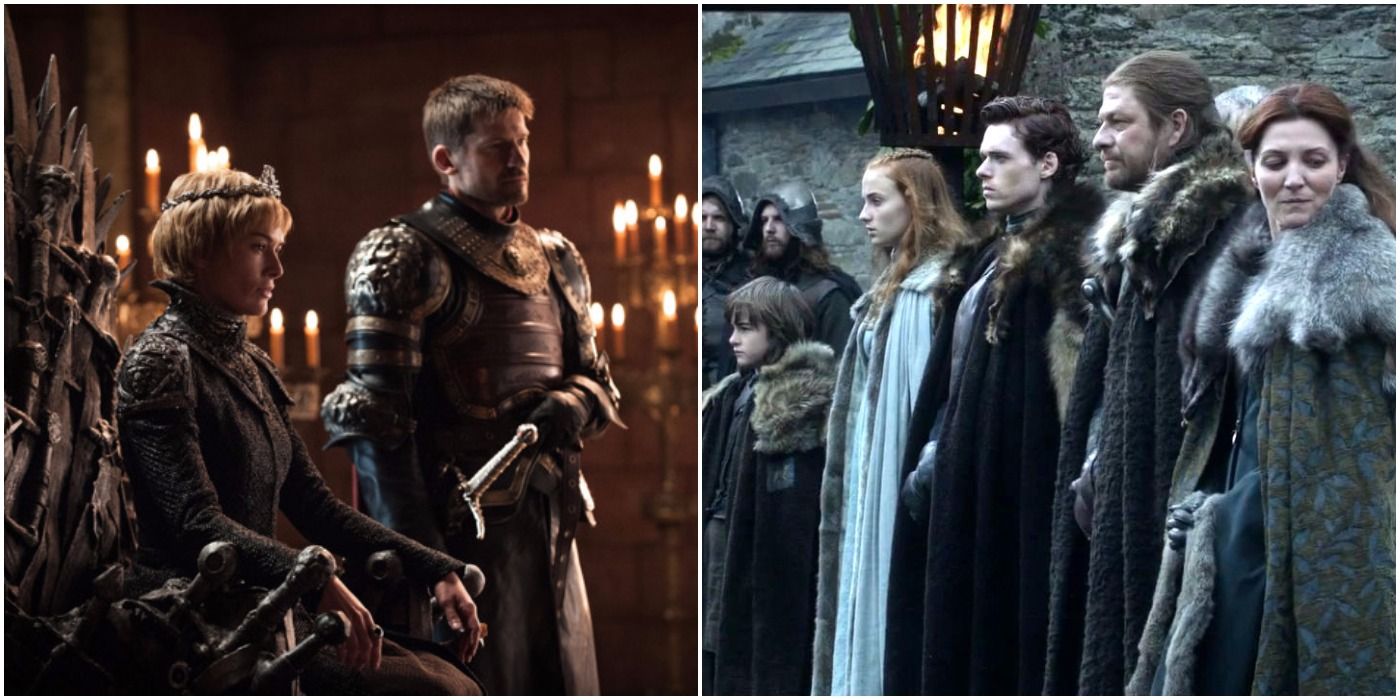 Game of Thrones lannisters vs starks