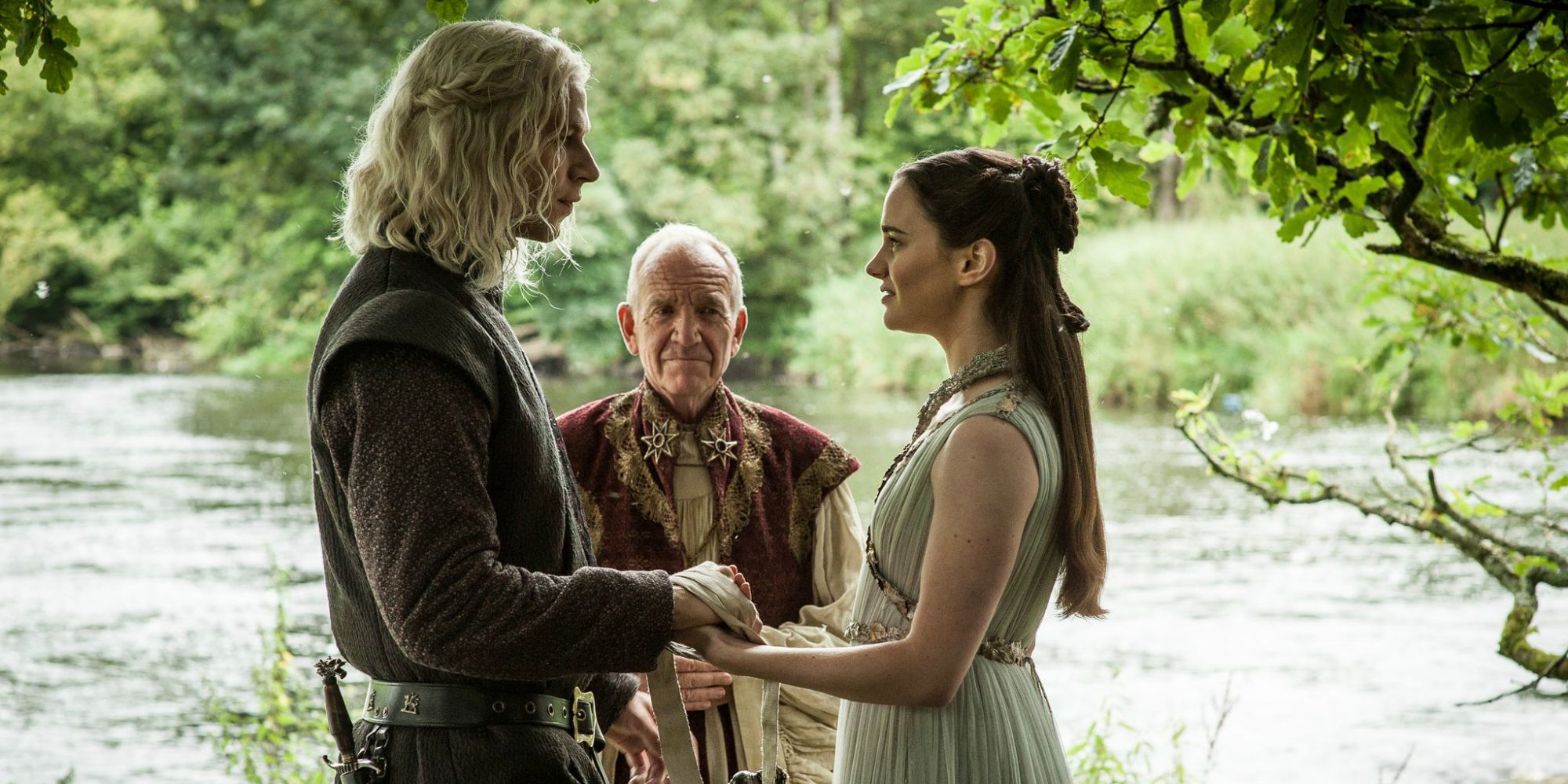 Rhaegar e Lyanna se casam secretamente em Game of Thrones