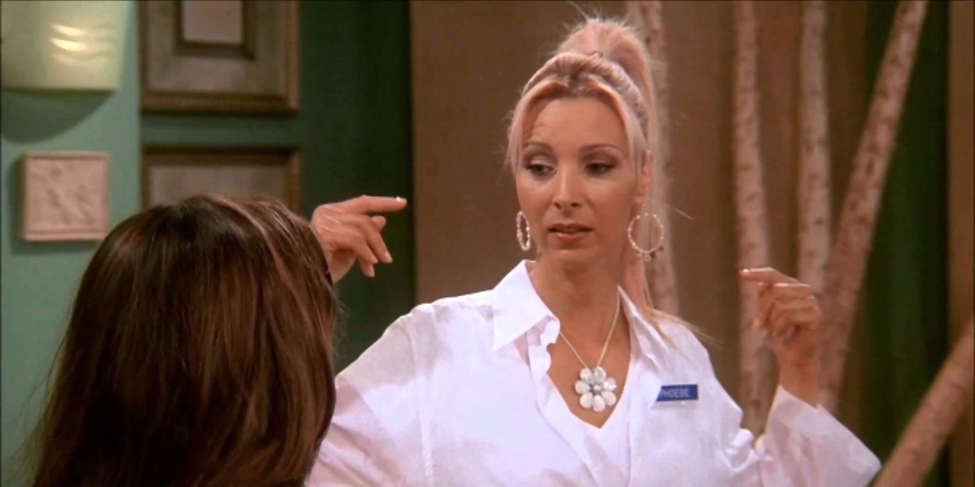 Lisa Kudrow as Phoebe in Friends.