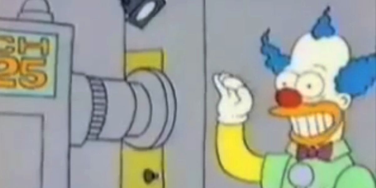 Krusty the Clown's first appearance on The Tracey Ullman Show
