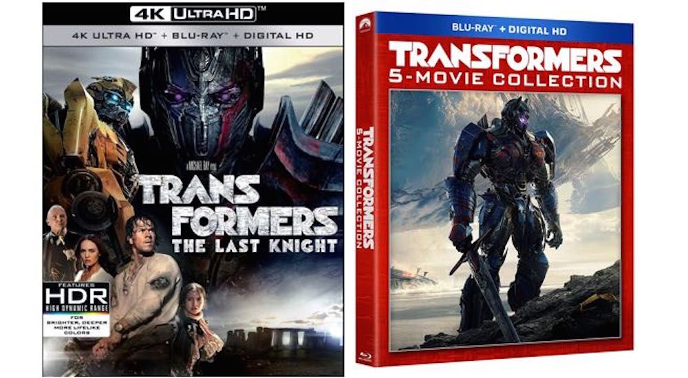 Transformers The Last Knight Blu-ray
