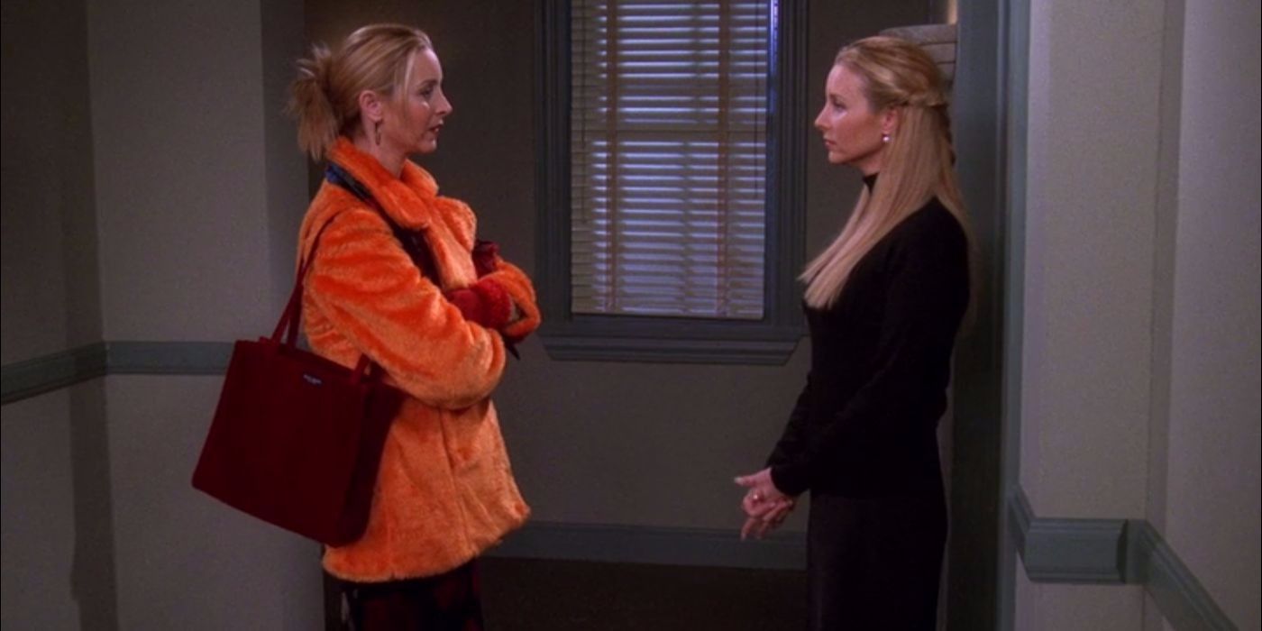 Phoebe and Ursula in Friends.