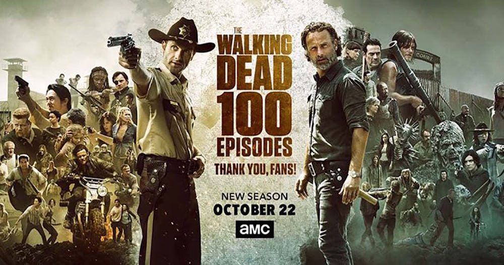 The Walking Dead 100th episode