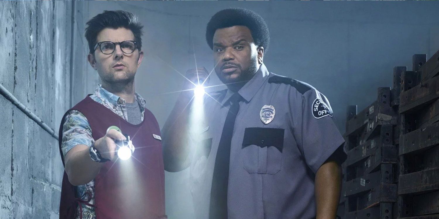 Adam Scott and Craig Robinson in Ghosted