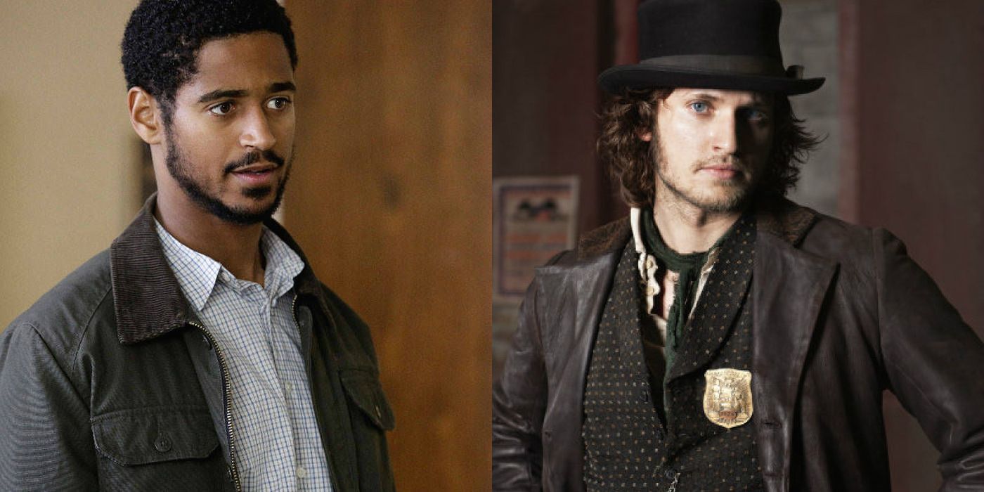 Alfred Enoch and Tom Weston-Jones in Troy- Fall of a City
