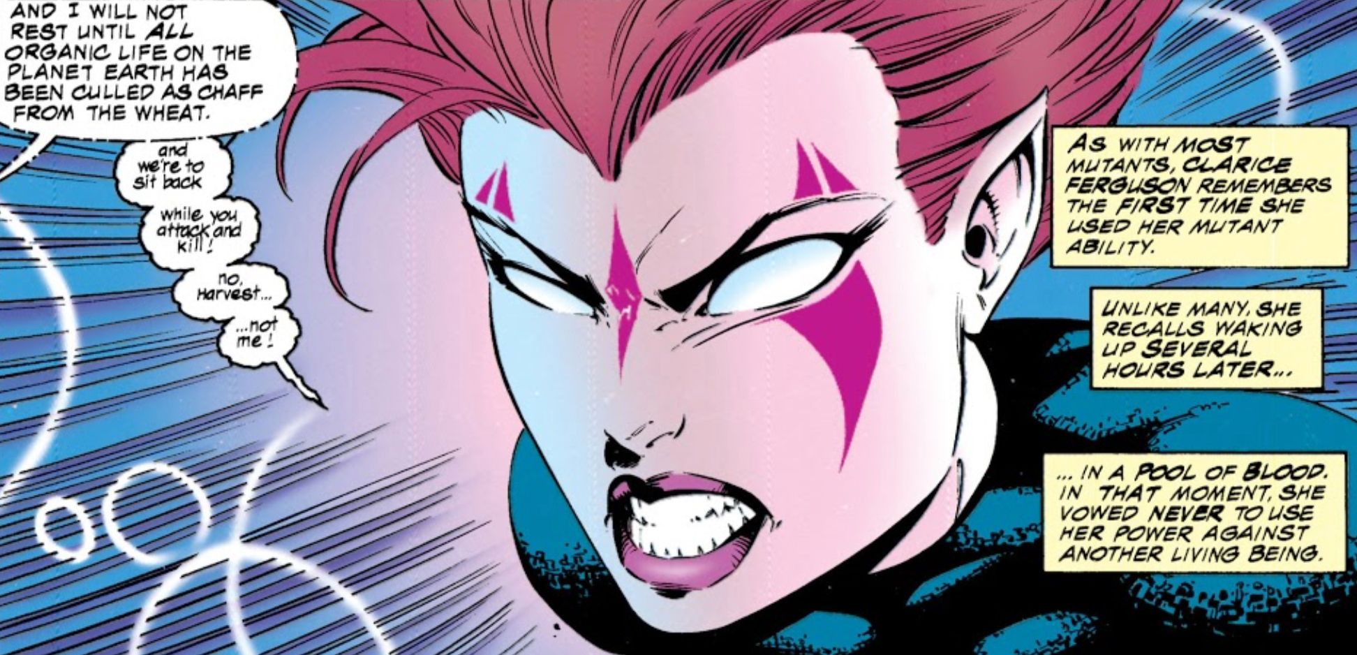 Blink Remembers Her First Teleportation in Uncanny X-Men 317