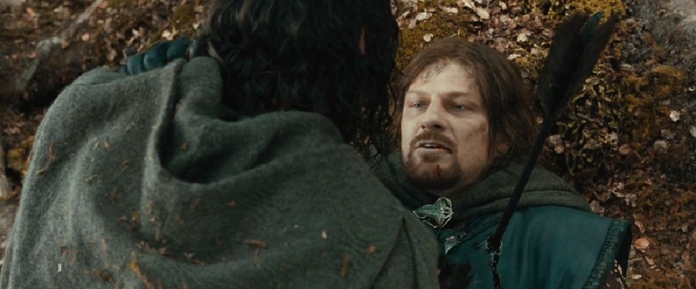 Boromir Dies Lord of the Rings