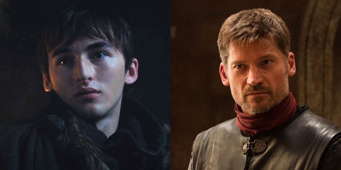 Bran Stark and Jaime Lannister from Game of Thrones